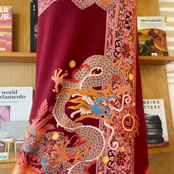 Johnny Was Dragon Print Tank Dress size M - Picture 8 of 13